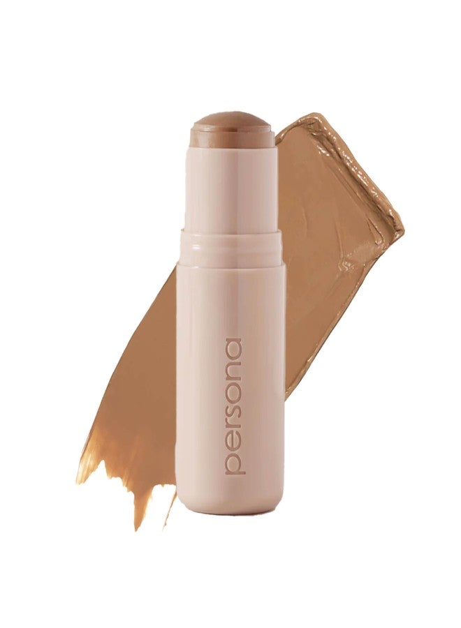 PERSONA Dreamstick Cream Bronzer | Lightweight, Blendable & Non-Comedogenic | With Kaolin, Nylon-12, White & Green Tea Extracts | Vegan, Cruelty-Free Glow Stick (0.31 oz) | Made in USA, Mojave - Image 1